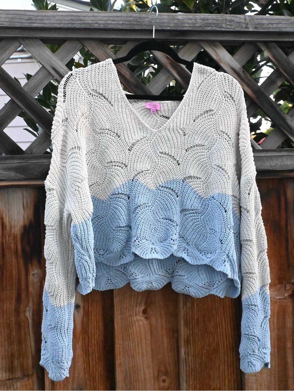 Francesca’s Multi-colored Knit Sweater